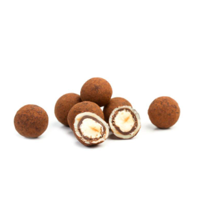 BOMBÓN AVELLANA CHOCOLATE BLANCO Y CANELA