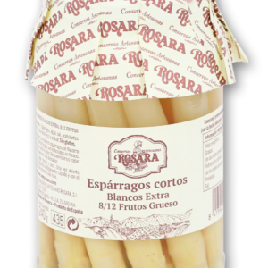 ESPÁRRAGOS DE NAVARRA CORTOS EXTRA  8/12 FRUTOS
