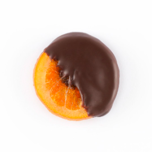 NARANJA CON CHOCOLATE NEGRO (RODAJAS)