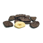 BOMBÓN PLÁTANO CON CHOCOLATE NEGRO